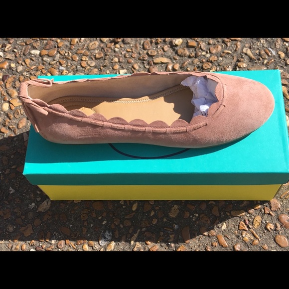 Jack Rogers Champaign scalloped ballet flats 9